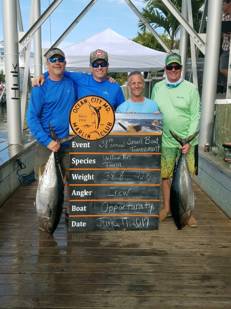 Oppor-Tuna-Ty Charter Boat in Ocean City Md - Oppor-Tuna-Ty Lines